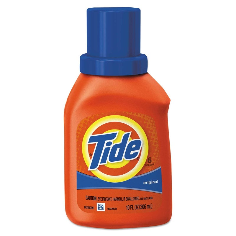 Tide Liquid Laundry Detergent, Original Scent, Travel Size 10oz (3 Pack) - Image 1
