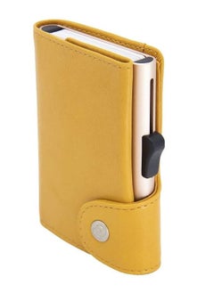 C-secure Anti-Skimming Slim Minimalist Dutch Design Genuine Italian Leather  RFID Card Holder Wallet  - Image 3