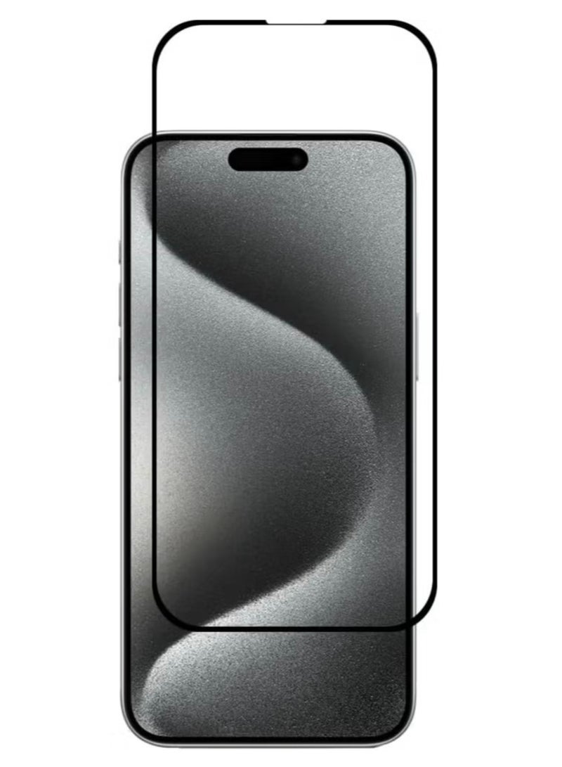 Tempered Dustproof Glass Screen Protector Compatible For iPhone 15 Pro Max - Image 1