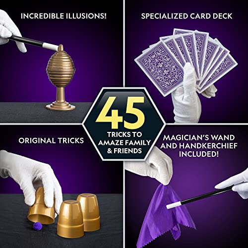 Blue Marble National Geographic Kids Magic Set - 45 Magic Tricks for Kids to Perform with Step-by-Step Video Instructions for Each Trick Provided by a Professional Magician, Toys for Boys and Girls - Image 3