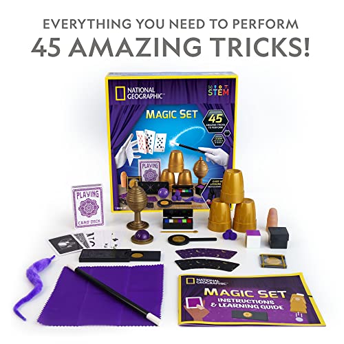 Blue Marble National Geographic Kids Magic Set - 45 Magic Tricks for Kids to Perform with Step-by-Step Video Instructions for Each Trick Provided by a Professional Magician, Toys for Boys and Girls - Image 4