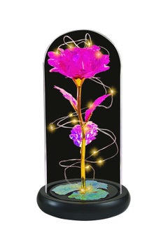 Generic Mother's Day Rose Gifts,Birthday Gifts for Women,Women Gifts for Christmas,Light up Rose in Glass Dome,Roses Flower Gifts for Mom,Valentine's Day Gifts Wedding Anniversary Thanksgiving  - Image 1