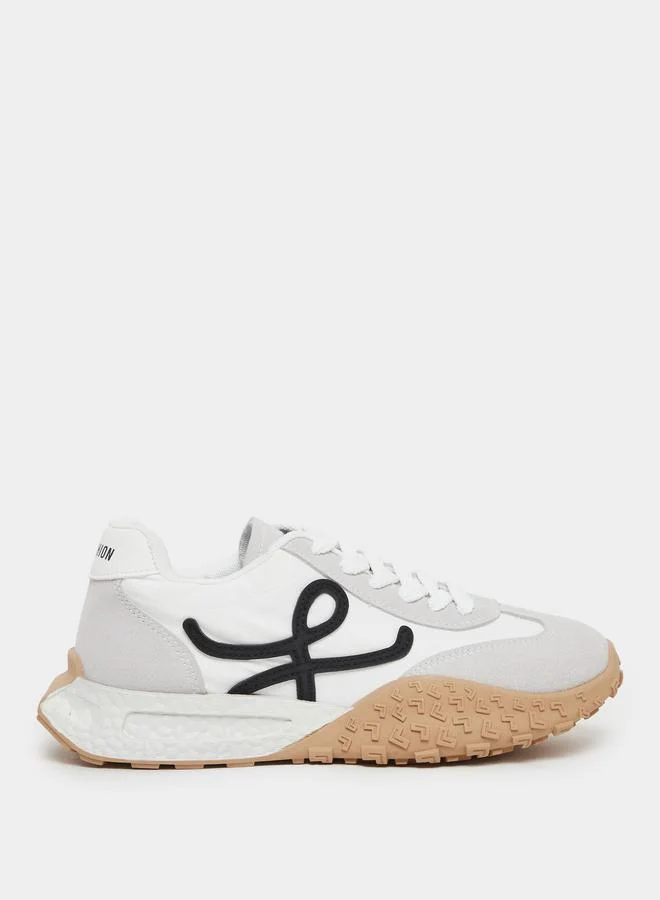 Styli Styli Color Block Lace Up Sneakers