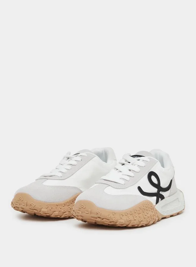 Styli Styli Color Block Lace Up Sneakers