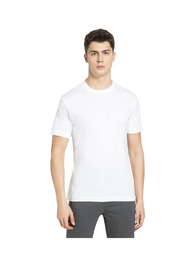 JOCKEY Jockey 2714 Men Super Combed Cotton Rich Solid Round Neck Half Sleeve T Shirt