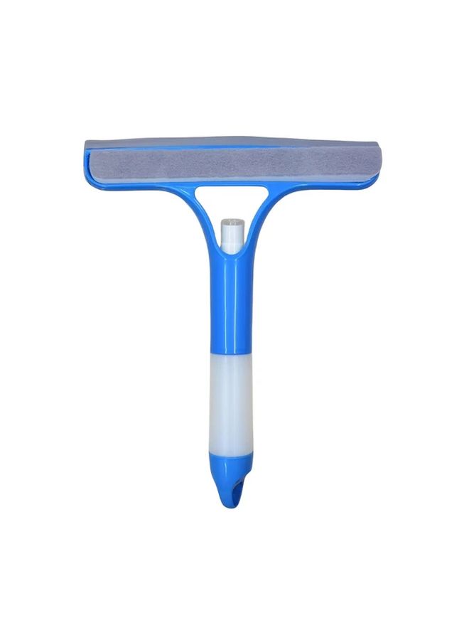 Blue Cleaning Wonder Mirror Brush for Glass Window Wiper Scraper Tool - Image 2