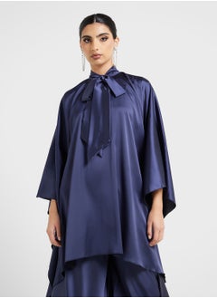 hayas closet Tie neck Blouse and Pant Set  - Image 3