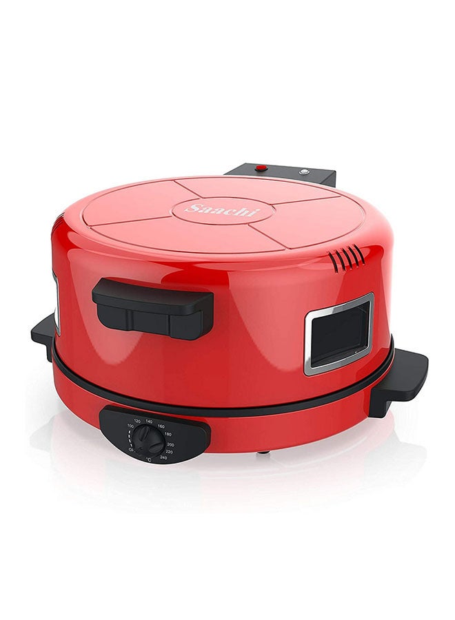ساتشي ماكينة صنع خبز الروتي بقوة 1800 وات 1800 W NL-RM-4979-RD أحمر - Image 4