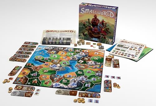 Asmodee Small World Board Game - Fantasy Area Control & Strategy Game with Magical Creatures, Special Powers, Family Game for Kids & Adults, Ages 8+, 2-5 Players, 40-80 Min Playtime - Image 2