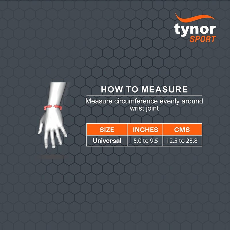 Tynor دعامة المعصم مع حلقة الإبهام (نيو) - دعامة ضغط نيونبرين لتخفيف الألم، صالة الألعاب الرياضية، الرياضة والتعافي للرجال والنساء | أسود وأخضر، عبوة من 2 - Image 4