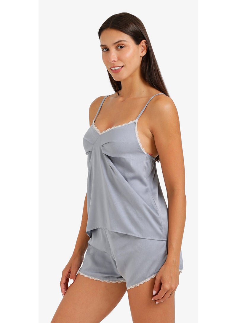 Carina Pyjama Short Set - Image 3