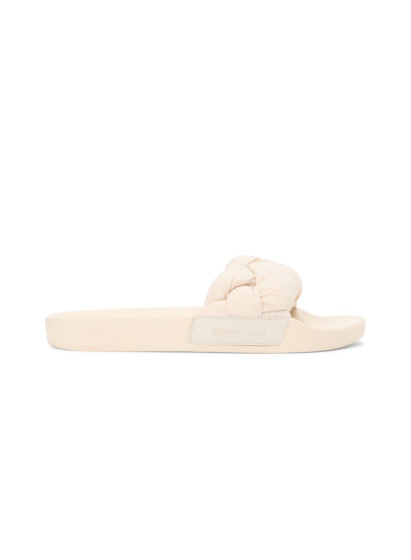 TOMMY JEANS Braided Padded Strap Slides - Image 1