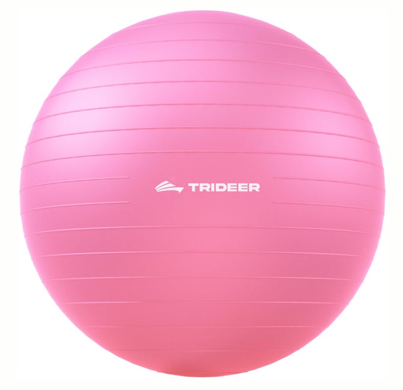Trideer Yoga Ball for Exercise, Pregnancy & Birthing, 5 Sizes Exercise Ball for Physical Therapy, Stability, Fitness, Quick Pump Included - Image 1