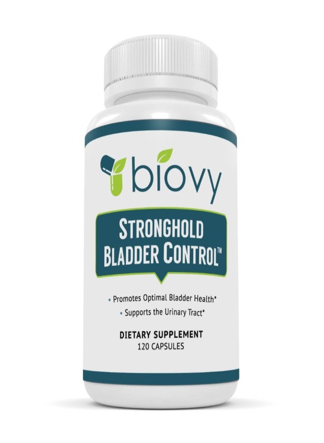 Biolor Stronghold Bladder Control for Men and Women -Supports Healthy Urinary Flow (Already Within Normal Ranges) - 120 Capsules - Image 1