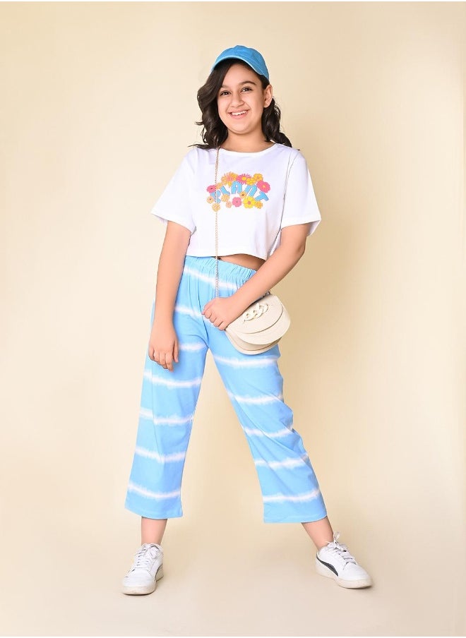 LILPICKS Blue Girls Wear Clothing set  - Image 3