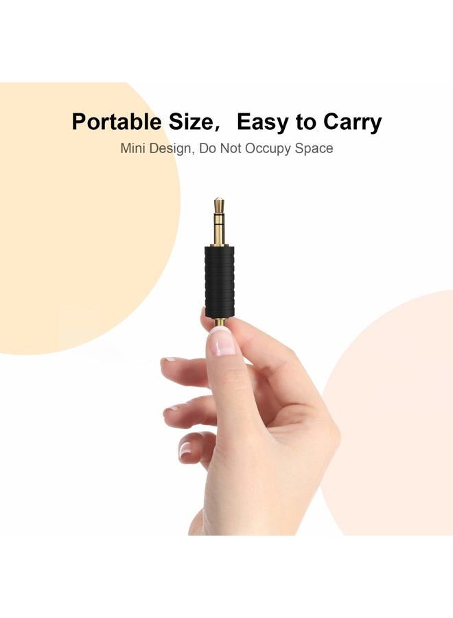 CableCreation 2 Pack 3.5mm 1/8 Stereo Jack to 3.5mm Audio Male to Male Adapter Connectors Gold Plated for Bluetooth Receive - Image 4