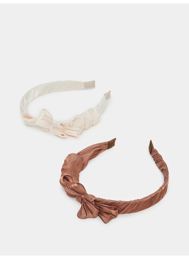 Styli Styli Set of 2 - Bow Detail Headband