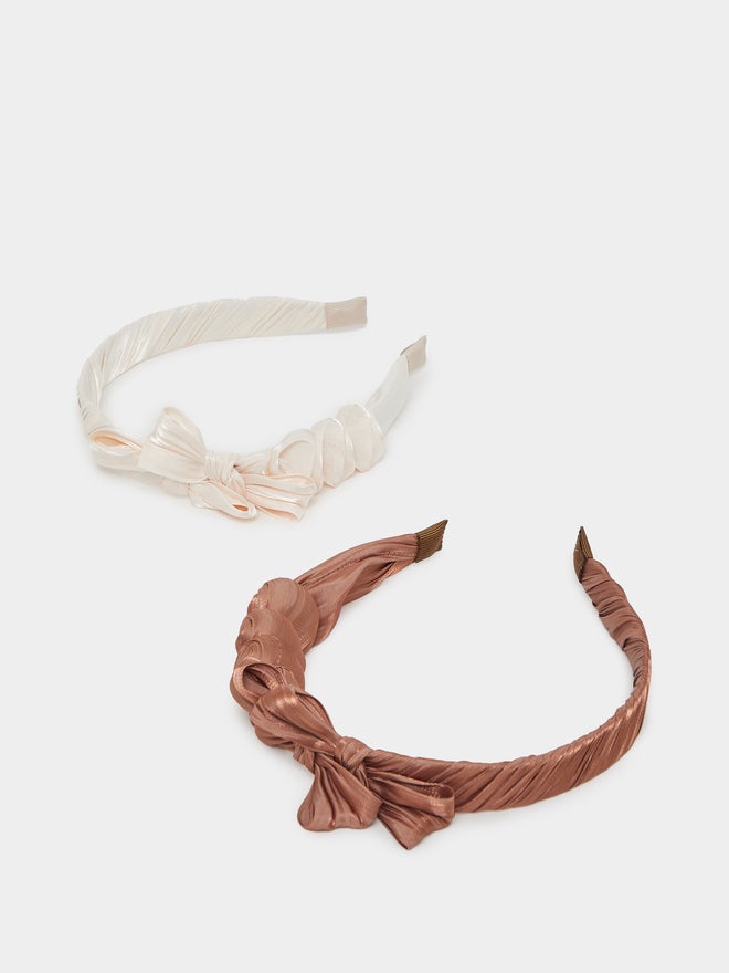 Styli Styli Set of 2 - Bow Detail Headband  - Image 1