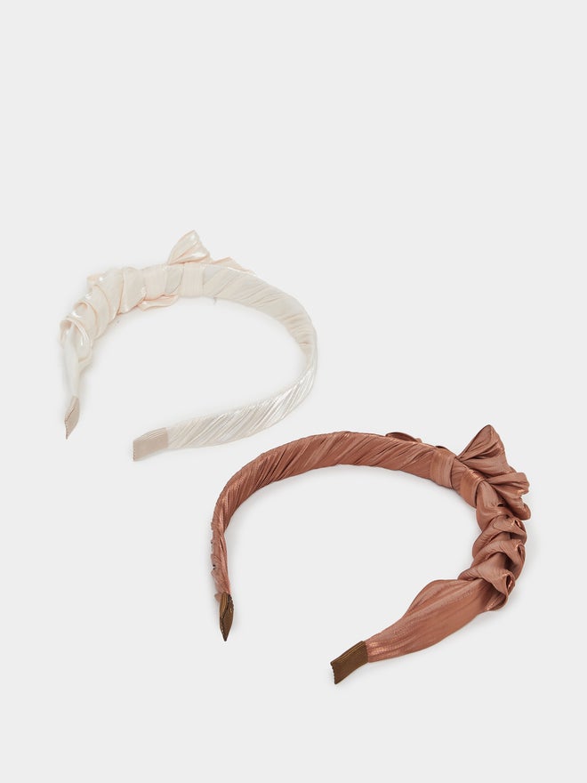 Styli Styli Set of 2 - Bow Detail Headband  - Image 3