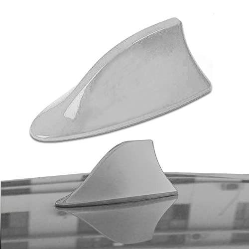 ASUBHA Car Shark Fin Antenna Cover, Stylish Shark Antenna for Car Decorations, Waterproof Antenna Cover Replacement Automotive Exterior Accessories for Signal Stabilization - Image 1