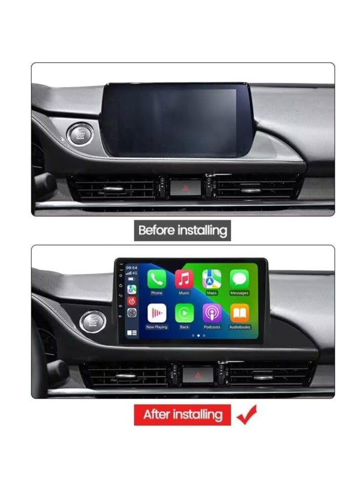 Android 13 Car Stereo Radio for Mazda 6 2018-2021, Biorunn 9 Inch GPS Wireless Wired Car-Play Android Auto IPS Touch Screen Navi WiFi FM RDS Head Unit 2GB RAM 32GB ROM - Image 2