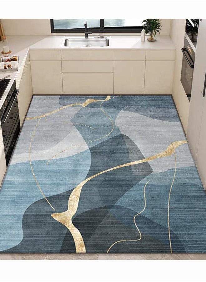 Area Rug, 120 x 160cm Large Mat Carpet Washable Floor Mat Runner Rug Rectangular Soft Touch Carpet Printed Floor Carpet with Non-Slip Backing for Living Room, Entryway, Dining Room, Indoor, Kids Playroom