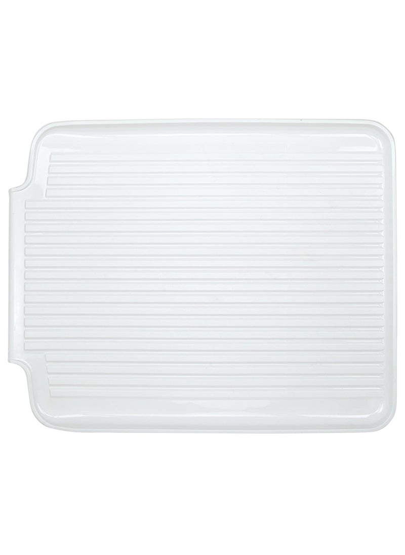 Better Houseware Better Houseware Drain Boards for Kitchen Counter White Dish Drain Board Shields Countertops from Water Damage Space Efficient 195x155x125 