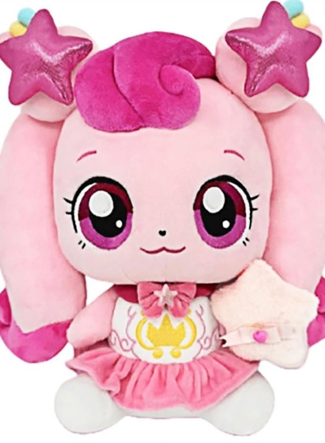 RaoNEE Shooting Star Catch Teenieping Heartsping Season 5 Plush Doll 11" 하츄핑 Pink 2024 New (Pink) - Image 1