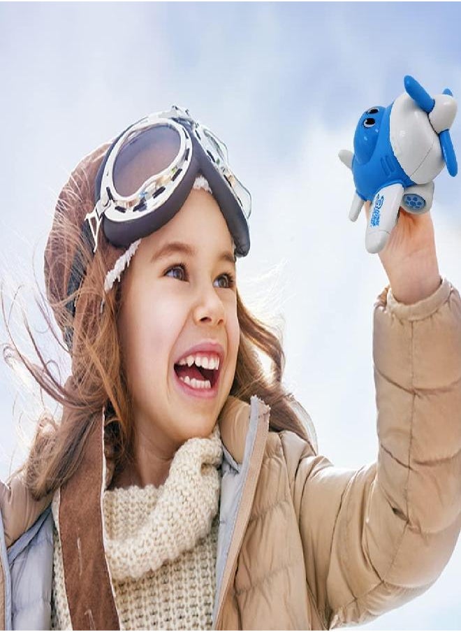 3 Bees & Me - 3 Bees & Me Airplane Toys - Set of 4 Toy Airplanes for Boys and Girls - Fun Toys for Toddlers & Kids - Colors May Vary - Image 1
