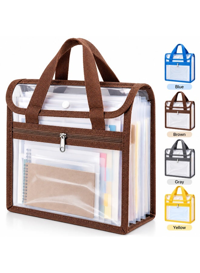 Multi-Color Document File Folder – 12 Pocket Plastic Filing Organizer For Papers And Documents - Image 1