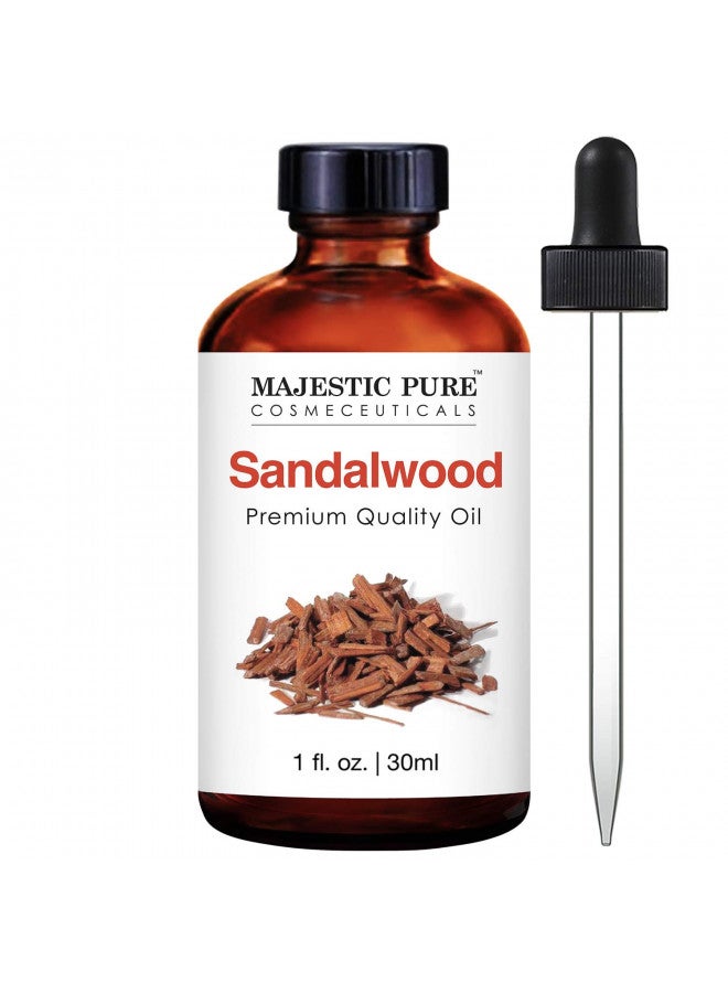 Majestic Pure Majestic Pure Sandalwood Oil - Premium Quality Fragrance Oil - 1 fl oz  - Image 1