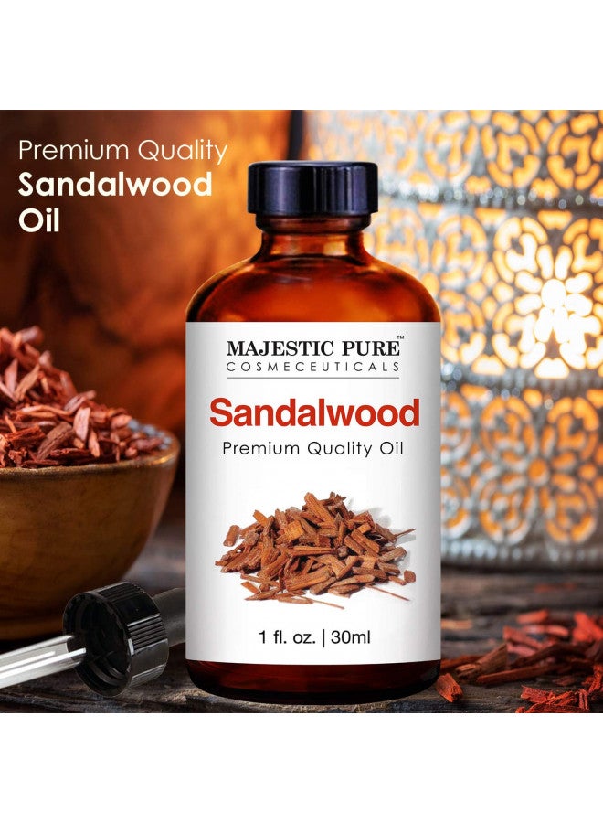 Majestic Pure Majestic Pure Sandalwood Oil - Premium Quality Fragrance Oil - 1 fl oz  - Image 2
