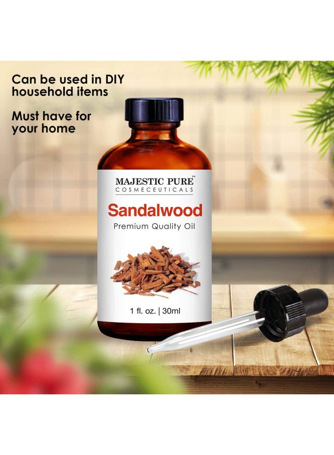 Majestic Pure Majestic Pure Sandalwood Oil - Premium Quality Fragrance Oil - 1 fl oz  - Image 4