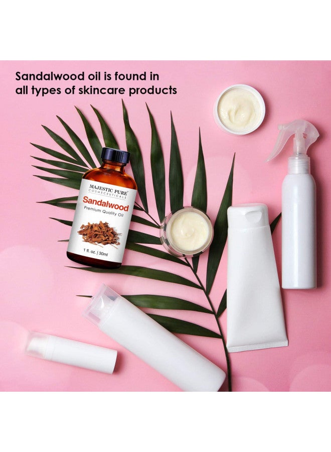 Majestic Pure Majestic Pure Sandalwood Oil - Premium Quality Fragrance Oil - 1 fl oz  - Image 3