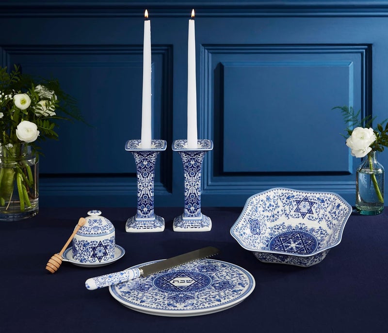 Spode صينية شابوت جودايكا الدائرية للخبز 115 بوصة كبيرة لقطع الخبز لشبات والعطلات مصنوعة من البورسلين الفاخر آمنة في غسالة الصحون - Image 4