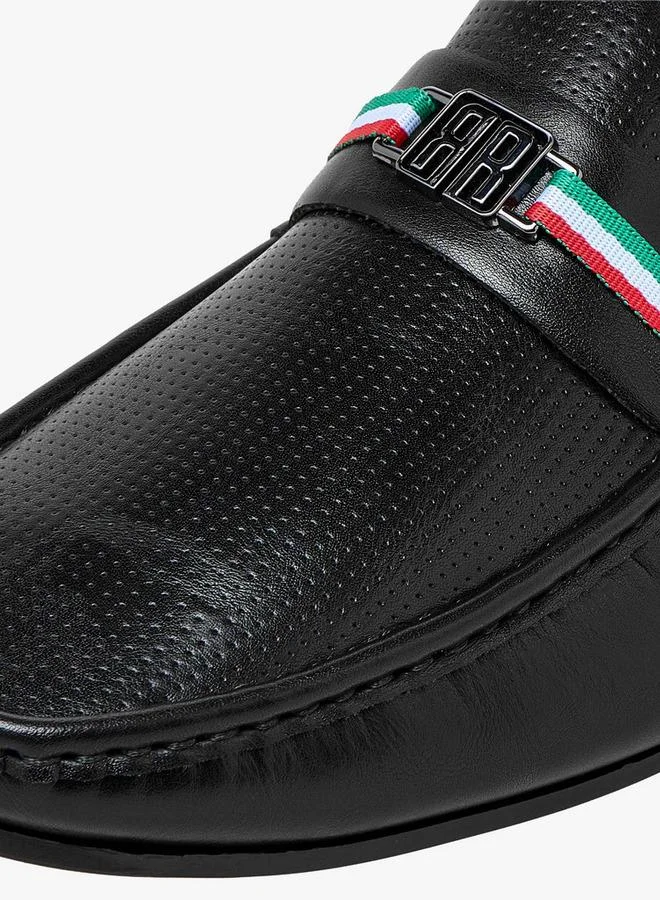 Renzo Ruganni BLACK Men Slip-On Loafers for Men | Best Price UAE