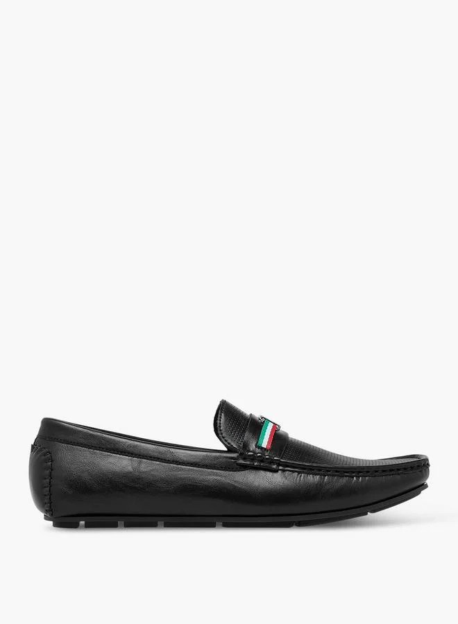 Renzo Ruganni BLACK Men Slip-On Loafers for Men | Best Price UAE