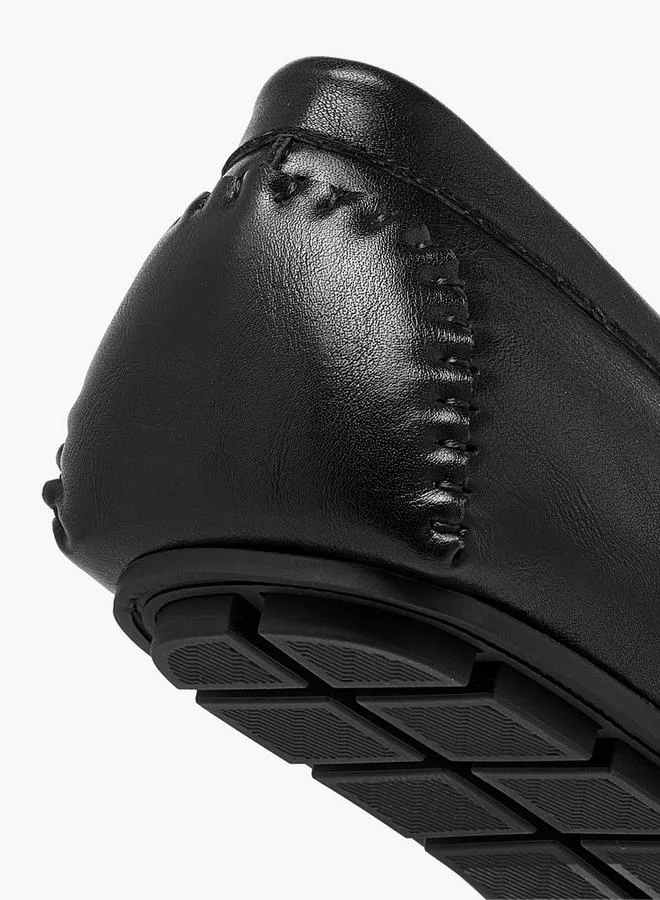Renzo Ruganni BLACK Men Slip-On Loafers for Men | Best Price UAE