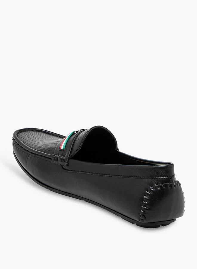 Renzo Ruganni BLACK Men Slip-On Loafers for Men | Best Price UAE