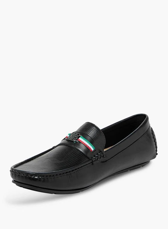 Renzo Ruganni BLACK Men Slip-On Loafers for Men | Best Price UAE