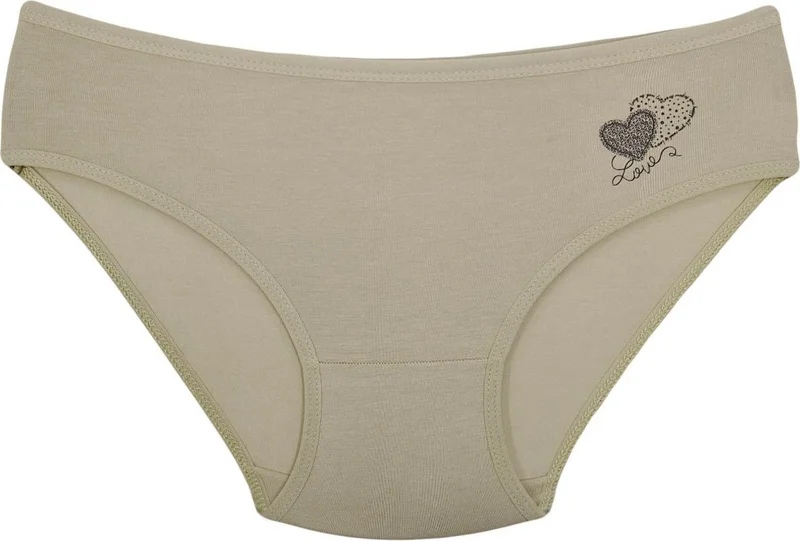 Onurel 5-Pack Waiter Boy Printed Girls Lycra Colorful Panties