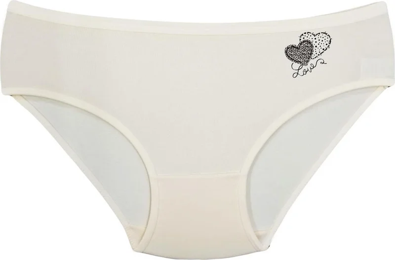 Onurel 5-Pack Waiter Boy Printed Girls Lycra Colorful Panties
