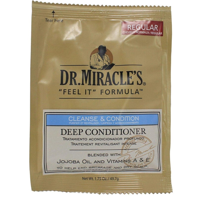 Dr Miracles Feel It Formula Deep Conditioning Treatment 175 oz  Pack of 12