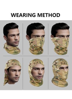 Daytoyz Mask for Adults, Full Face Mask, Camouflage Winter Thermal Cold Weather Outdoors Cover for Men and Women, UV Protection Windproof Hat for Motorcycle Snowboard Cycling Hunting  - Image 5