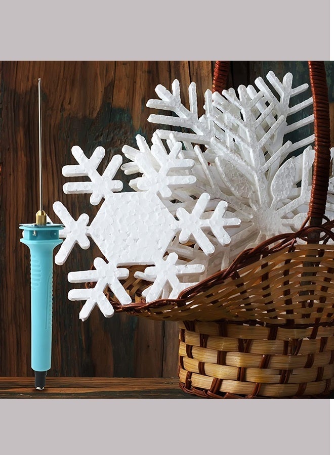 HaHaHai Electric Foam Cutter 8 Inch (20CM) with UK Plug & Stand, Hot Wire Cutting Pen, 15W 100-240V Styrofoam Cutting Tool, Precise Polystyrene Cutter for DIY Crafts, Model Making, Architecture, Art Projects, Foam Board Trimming - Image 4