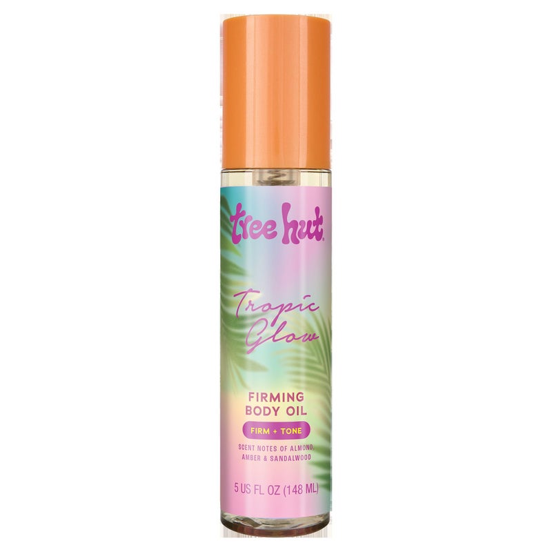 Tree Hut Tropic Glow Firming Body Oil, Hydrating Oil with Cupuacu Butter, Guarana & Pistachio Oil for Glowing Skin, 5 fl oz - Image 1