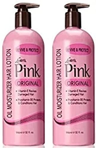 Lusters Scurl Pink Oil Moisturizer Hair Lotion 32 Ounce Packaging may vary 2 Pack