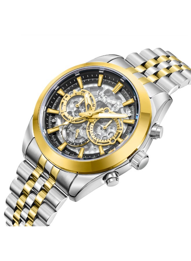 Lee Cooper Men's Metal Automatic Watch LC08176.250 - 41 mm - Image 2