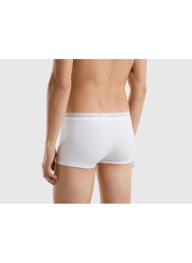 UNITED COLORS OF BENETTON Fitted Boxers In Organic Cotton  - Image 4