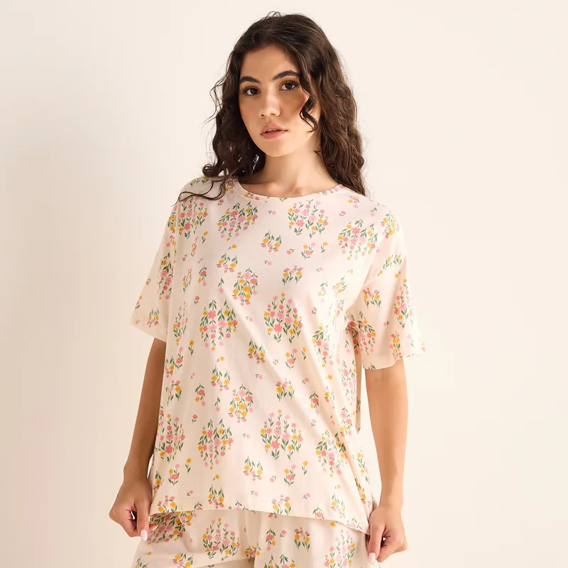 Splash FAV Floral Print Shorts Set